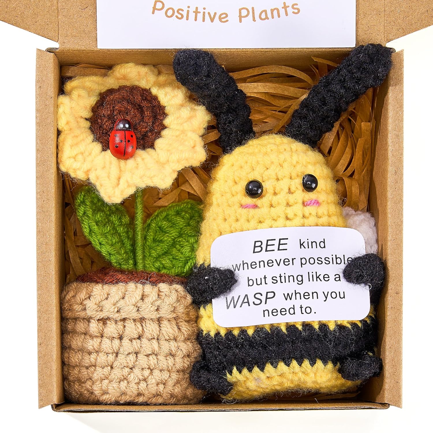 Home Textiles Europe - Boneka lebah energi positif lucu dengan