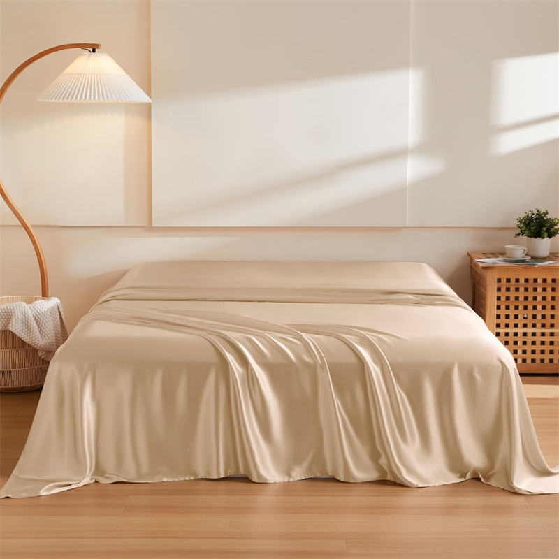 Silk Sheet Set - 1 Buah Seprai Datar Sutra Murbei