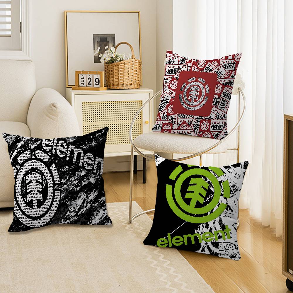 Home Textiles Super Soft - Sarung Bantal Logo E-Element Skateboard Sarung