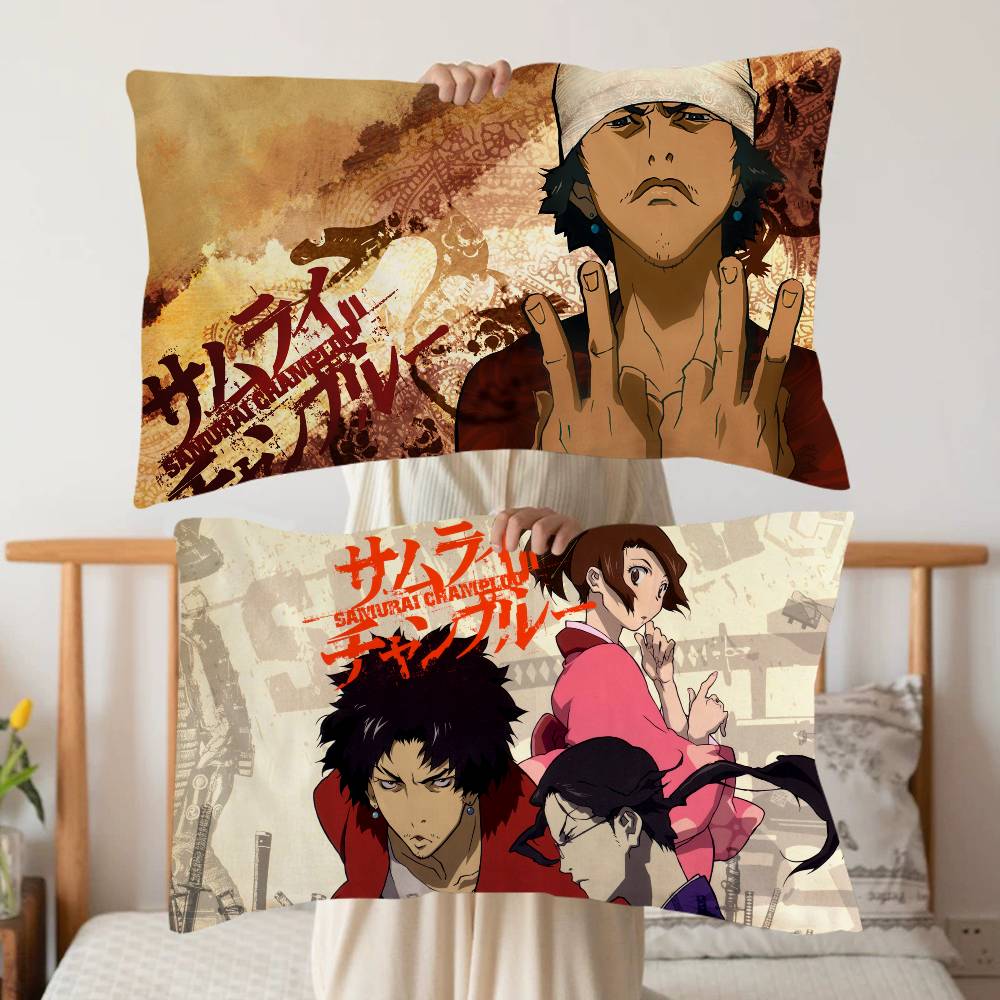 Home Textiles Towel Set - Sarung Bantal Handuk Anime Petualangan Samurai