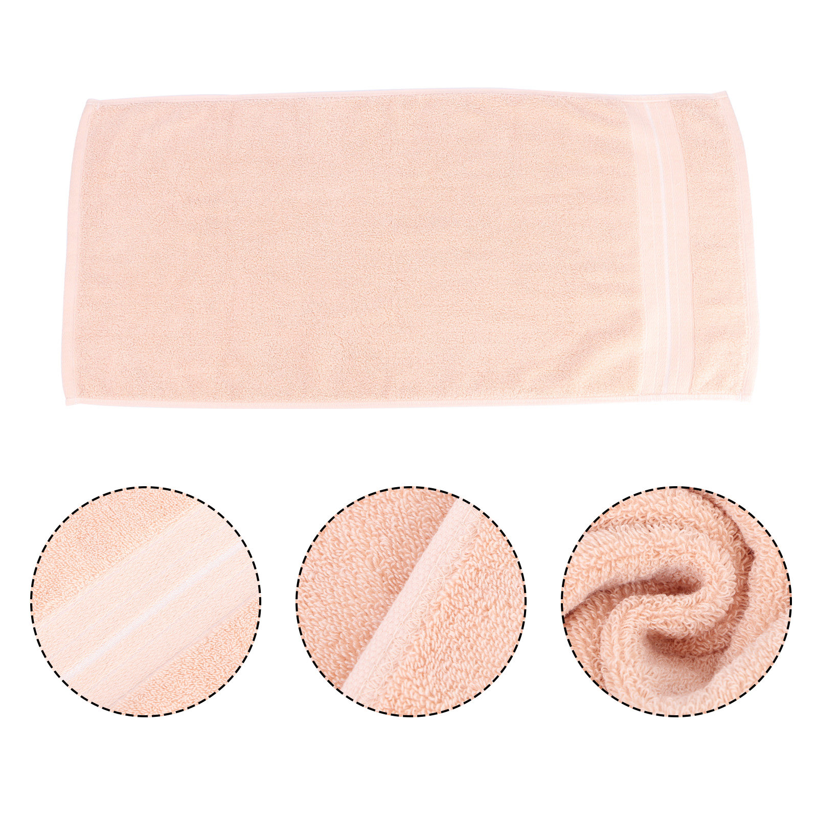 Home Textiles Pakistan - 1Pcs Handuk Cuci Muka Katun Murni