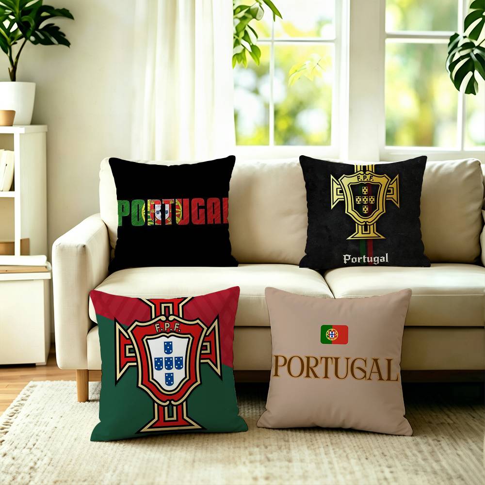 Home Textiles Portugal - Portugal The Quinas Flag Square Sarung