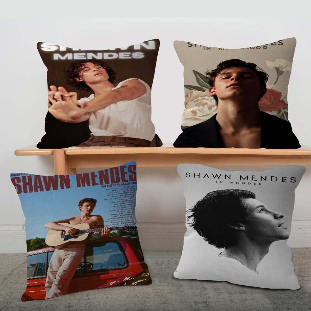 Home Textiles Super Soft - Sarung Bantal Singer S-Shawn M-Mendes, Sarung