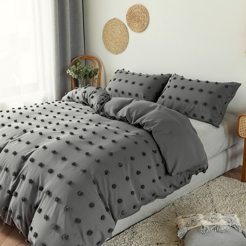 Home Textiles Europe - Set Tiga Potong Tekstil Rumah Minimalis