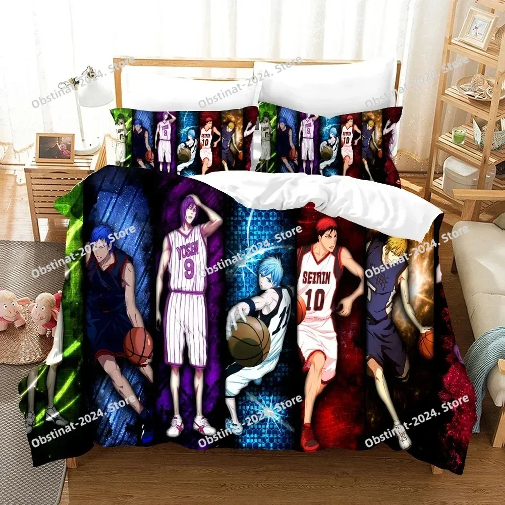 Home Textiles Super Soft - Set Sprei Anime Kids Kuroko's Basketball