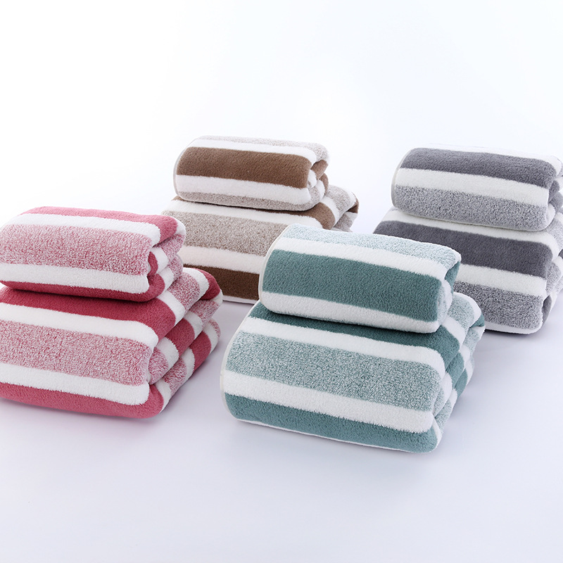 Home Textiles Towel Set - 2-Pack Handuk dengan Daya Serap Air