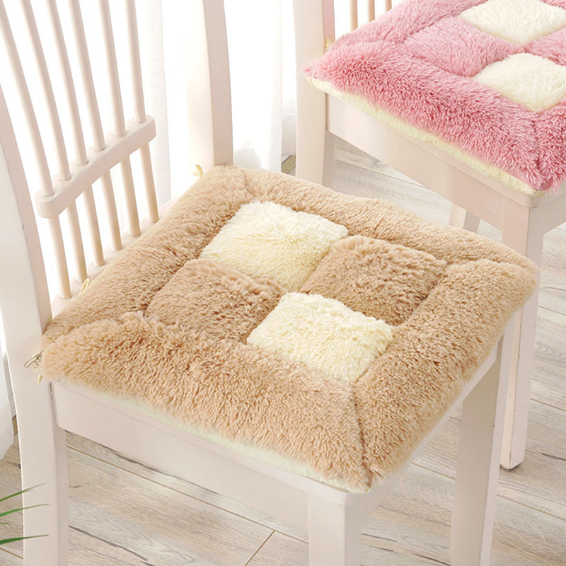 Home Textiles Super Soft - Bantal Duduk Tebal Motif Kotak-kotak Dua