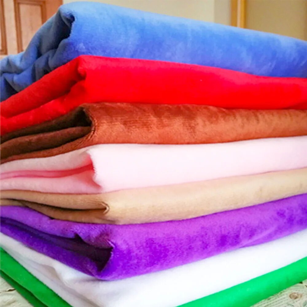 Home Textiles Super Soft - Kain Minky Super lembut kain beludru