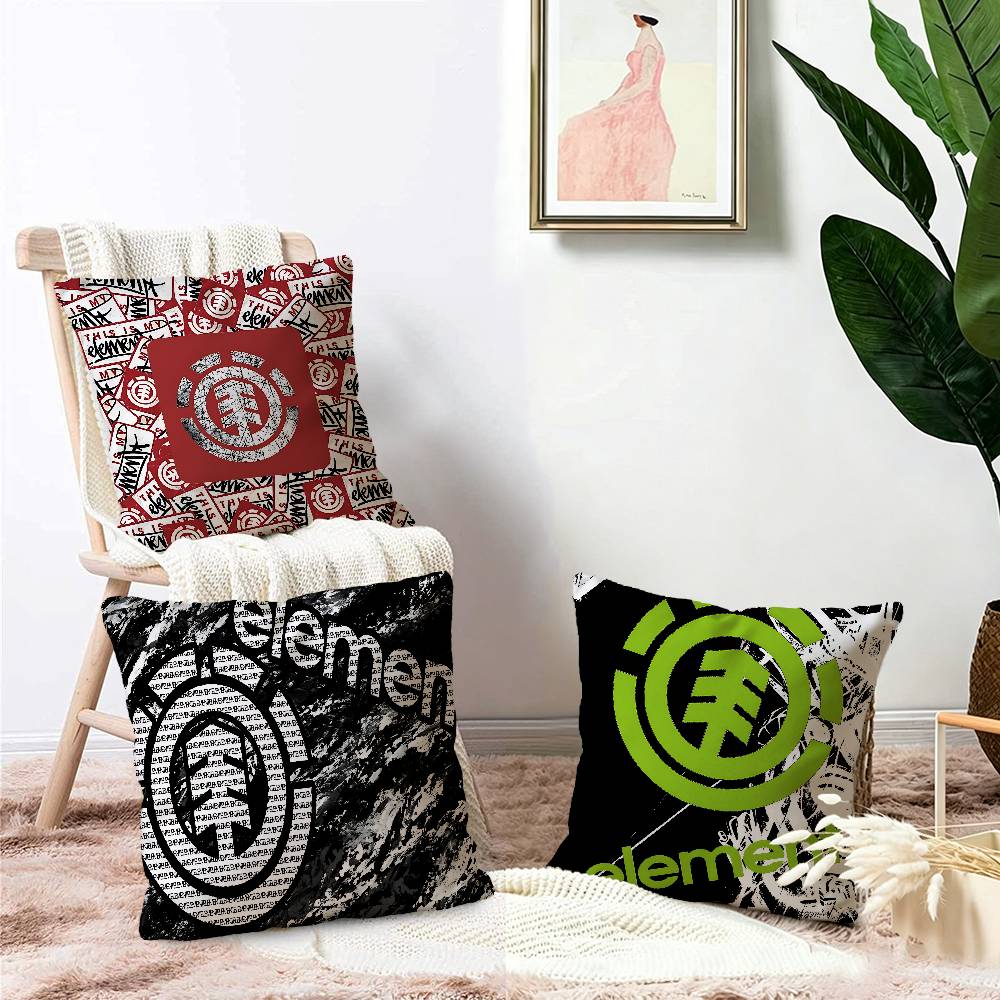 Sarung Bantal Logo E-Element S - Home Textiles Super Soft ulasan dan harga