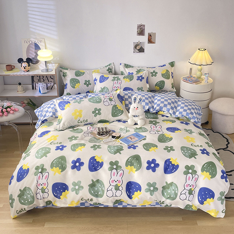 Seprai Empat Potong Sederhana  - Home Textiles Europe ulasan dan harga