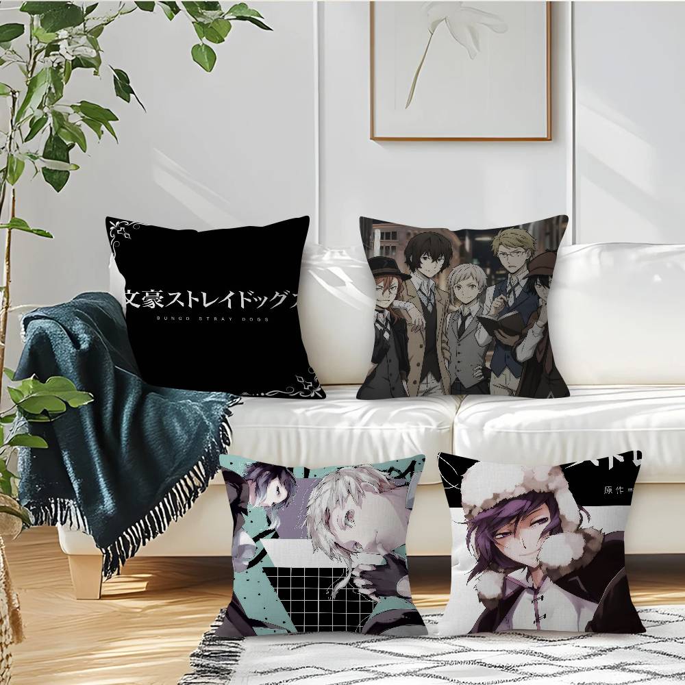 Sarung Bantal Anime B-Bungo St - Home Textiles Throw ulasan dan harga