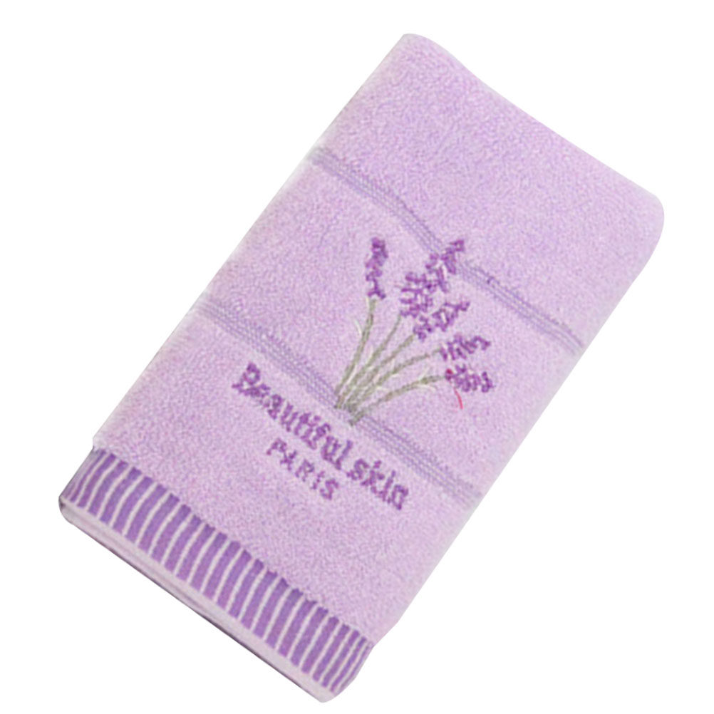 Handuk Katun Lavender Violet L - Home Textiles Pakistan ulasan dan harga