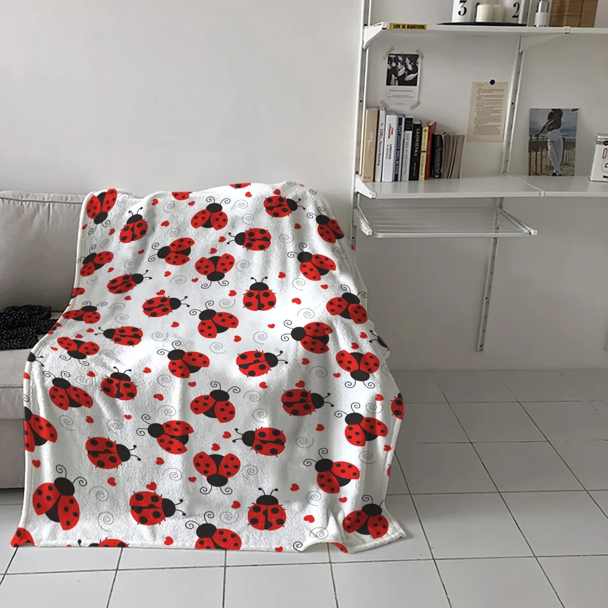 Selimut Tempat Tidur Fleece –  - Home Textiles Super Soft ulasan dan harga