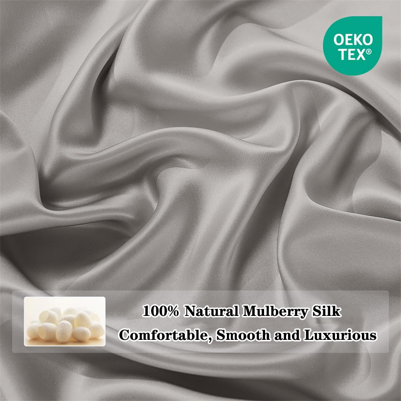 Sprei Sutra Mulberry 100% Mewa - Silk Sheet Set ulasan dan harga