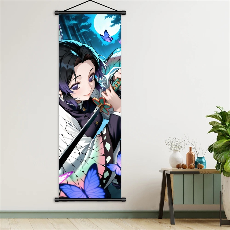 Shinobu Kocho Demon Slayer Art - Home Textile ulasan dan harga