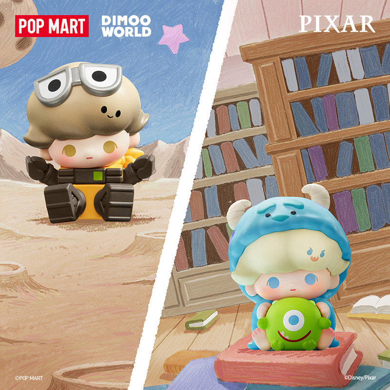 POP MART POP BEAN DIMOO WORLD  - Home Textiles Products ulasan dan harga