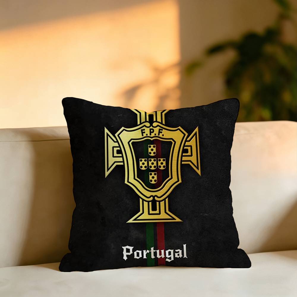 Portugal The Quinas Flag Squar - Home Textiles Portugal ulasan dan harga