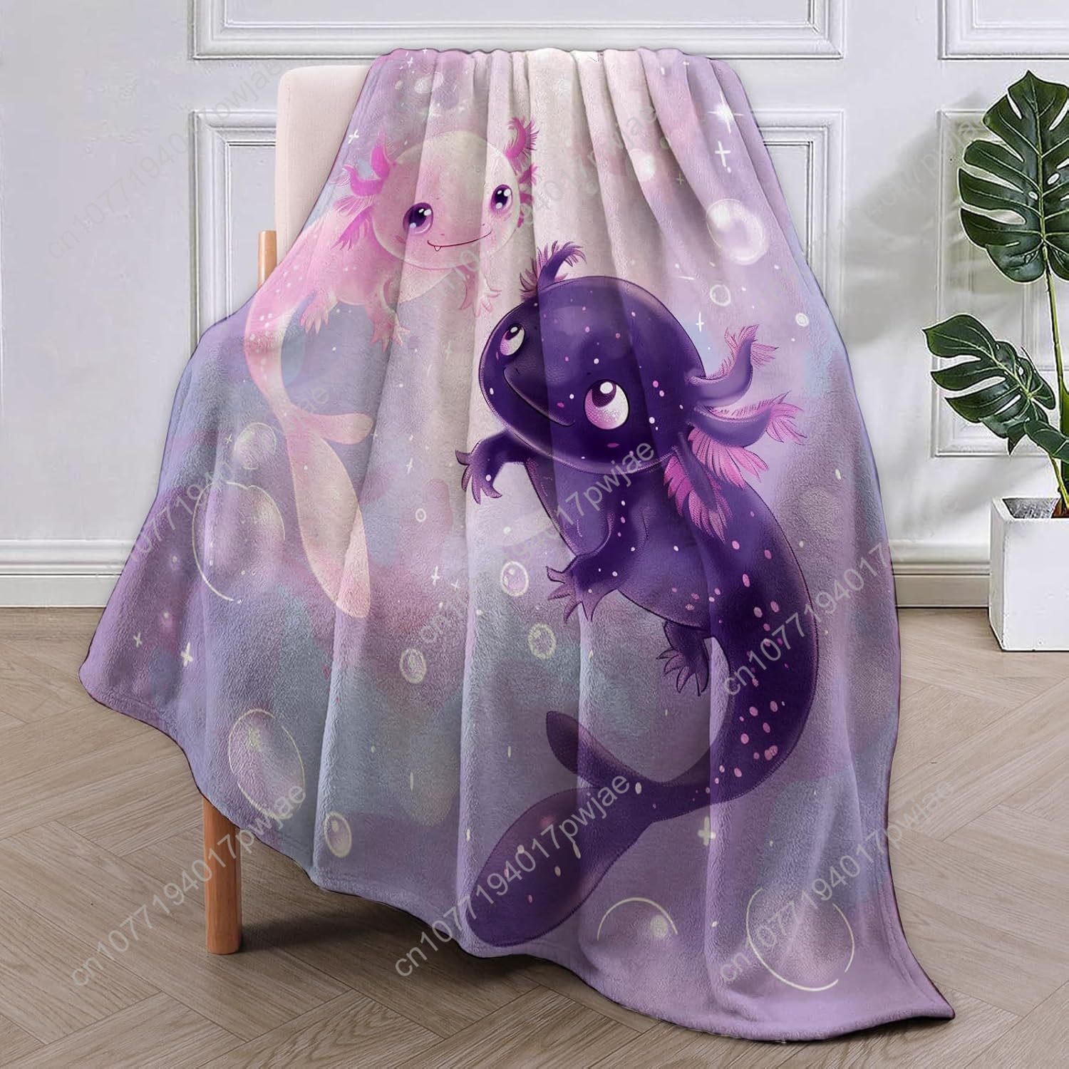Selimut Axolotl Lucu Selimut F - Home Textiles Throw ulasan dan harga
