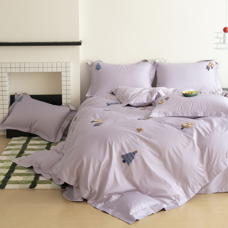 Set Sprei Mewah Bordir Kartun  - Home Textiles Towel Set ulasan dan harga