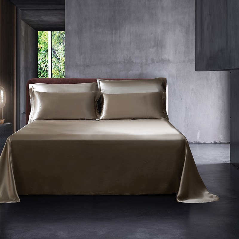 100% Murbei Sutra Selimut Penu - Silk Sheet Set ulasan dan harga