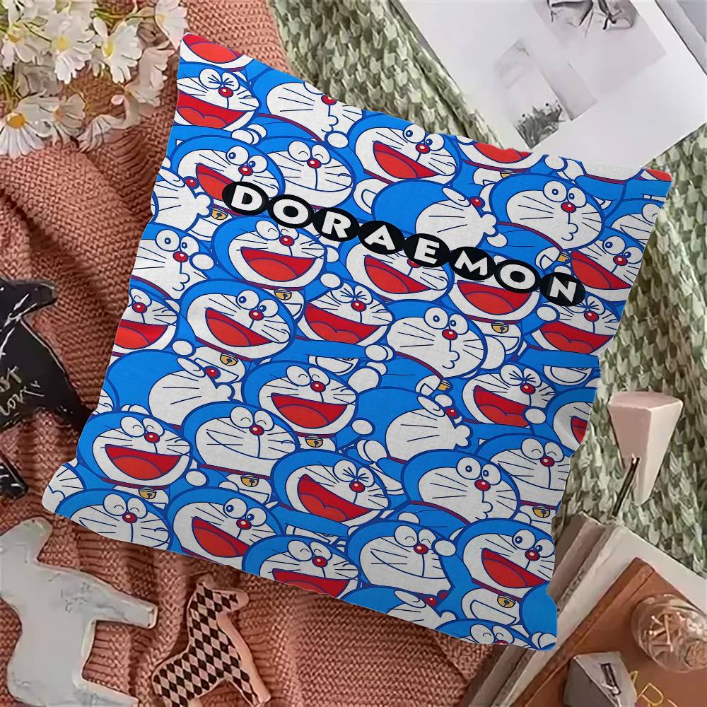 Sarung Bantal Kartun D-Doraemo - Home Textiles Super Soft ulasan dan harga