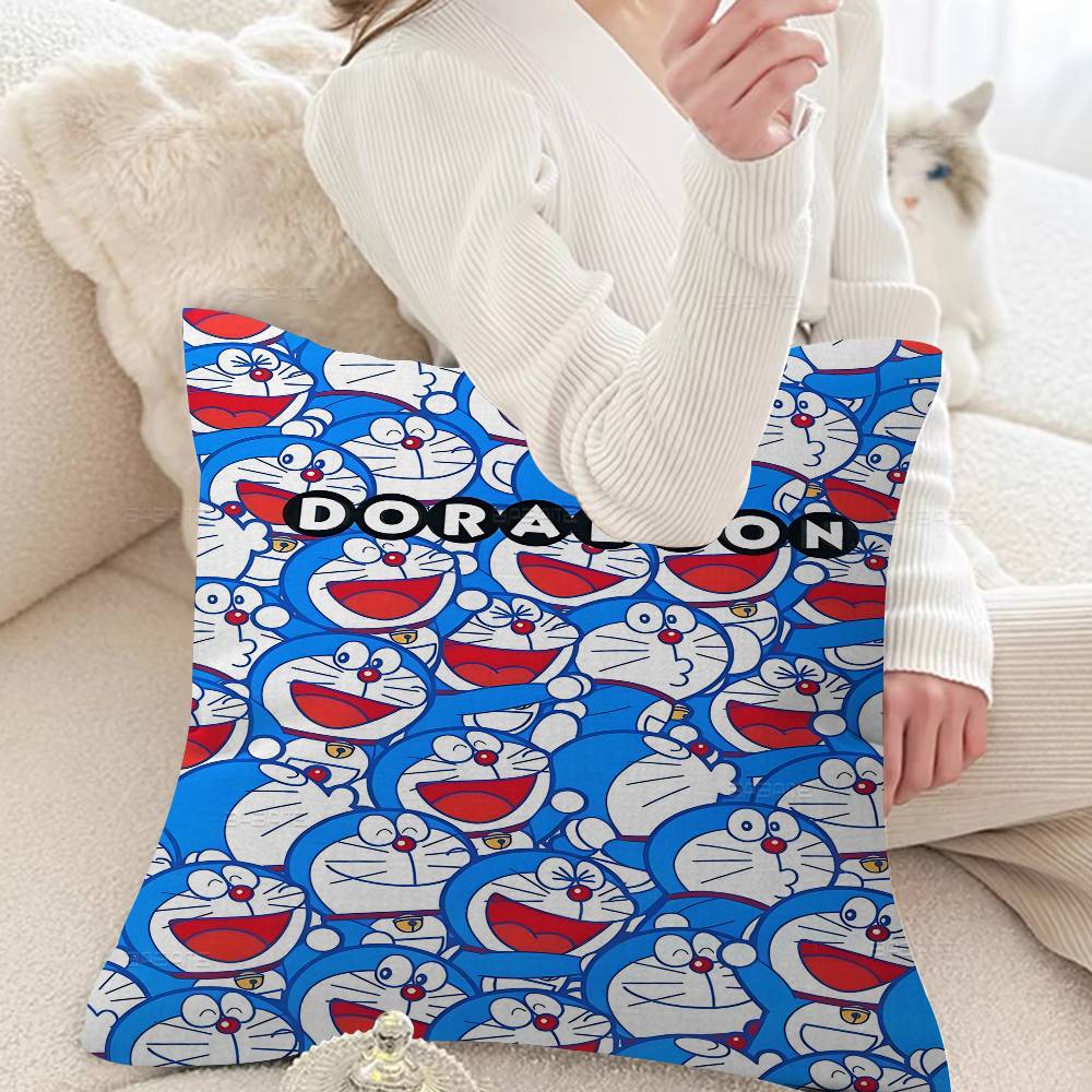 Sarung Bantal Kartun D-Doraemo - Home Textiles Super Soft ulasan dan harga