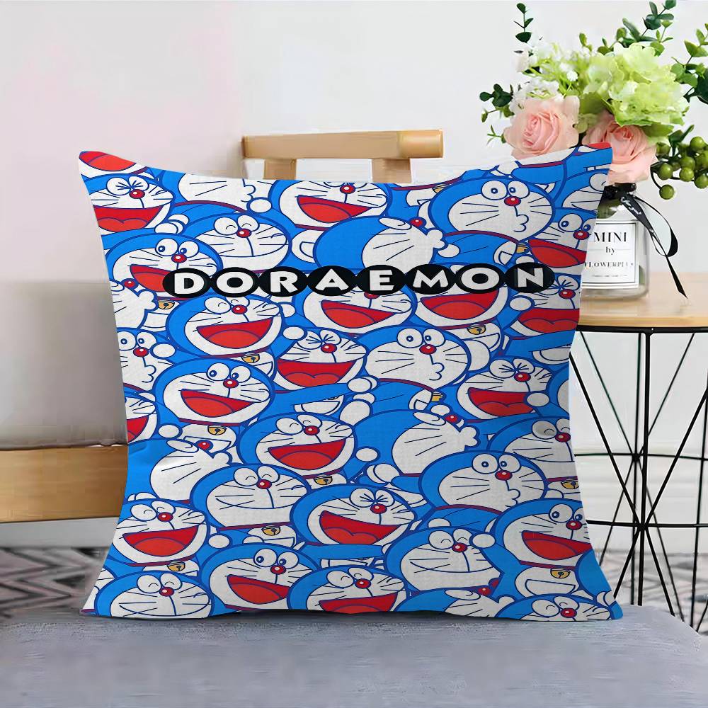Sarung Bantal Kartun D-Doraemo - Home Textiles Super Soft ulasan dan harga