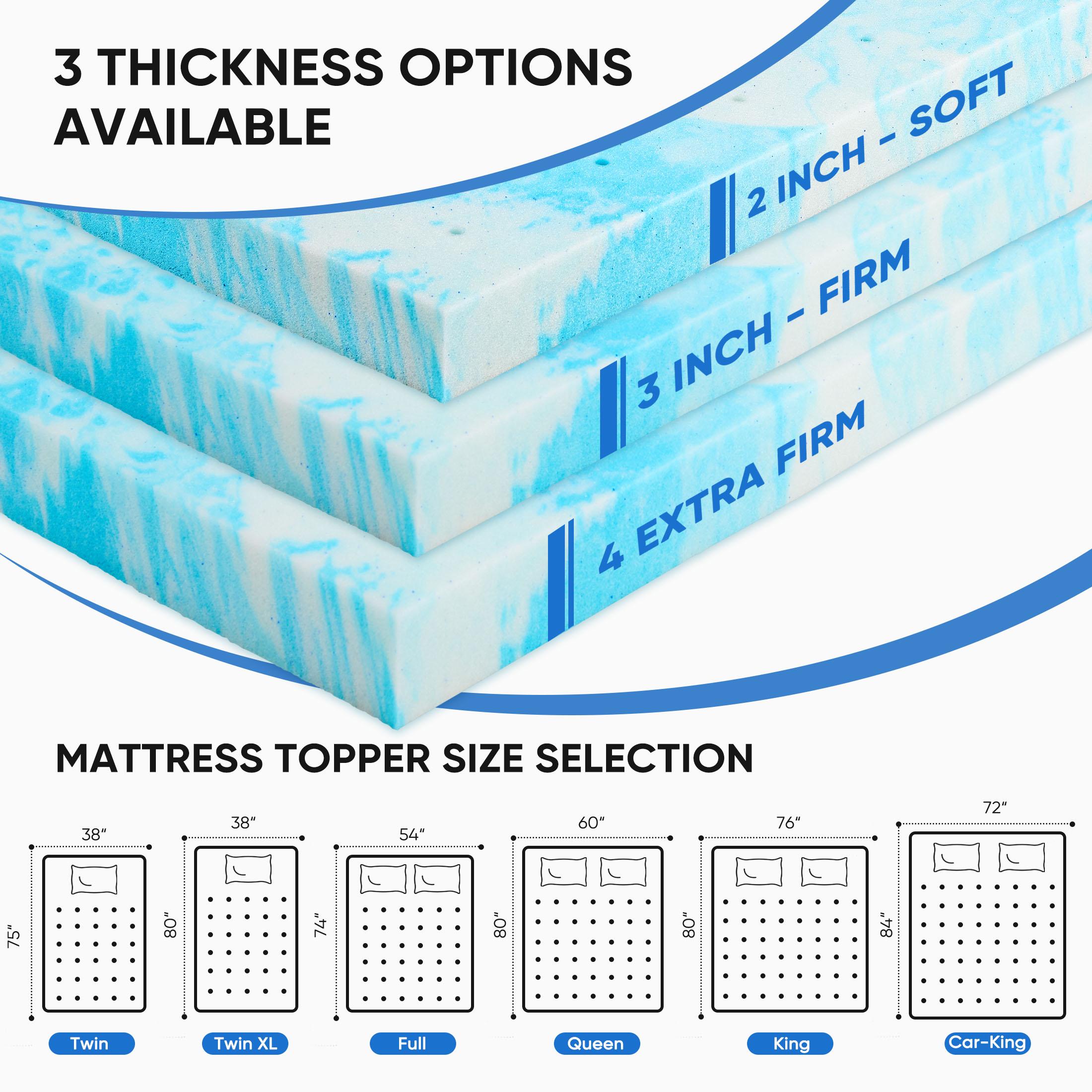 Topper Kasur Busa Memori Gel P - Memory Foam Topper ulasan dan harga