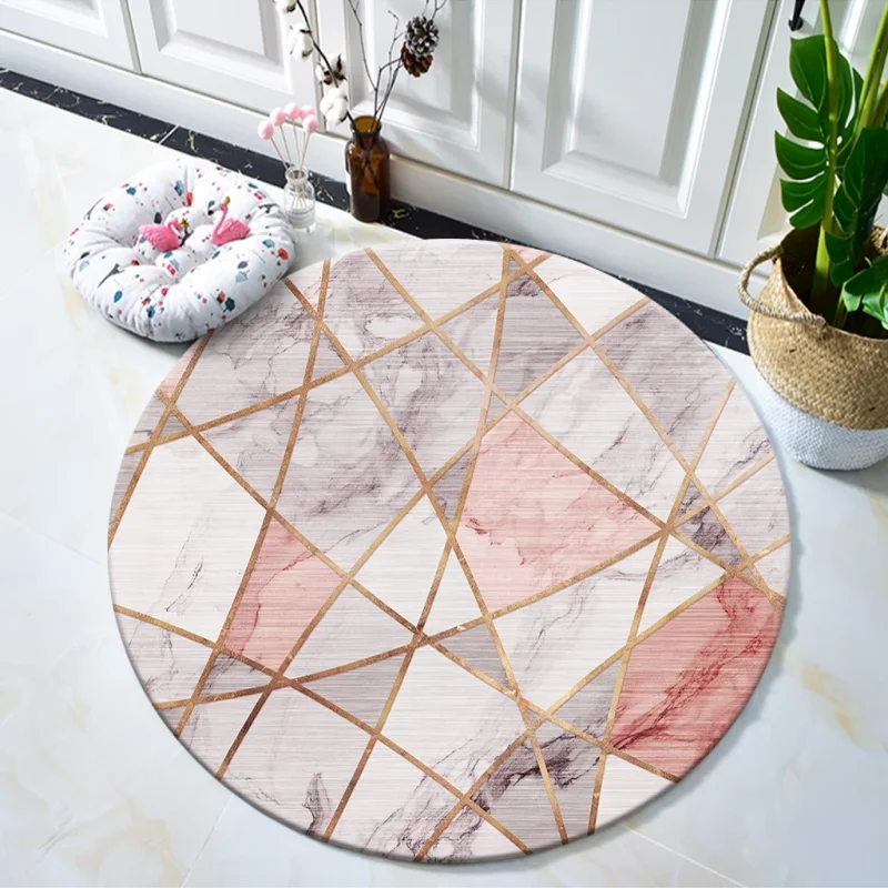 ~O~Karpet Bulat Mewah Ringan u - Home Lines Textiles ulasan dan harga