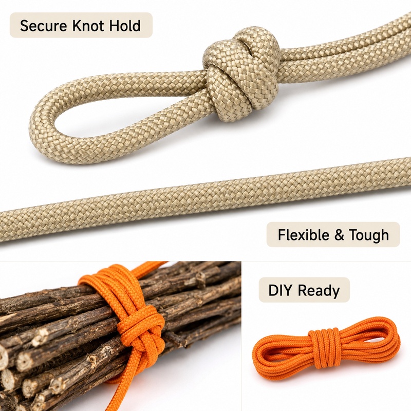 1Pc Tali Paracord 4mm 20M/50M  - Home Lines Textiles ulasan dan harga