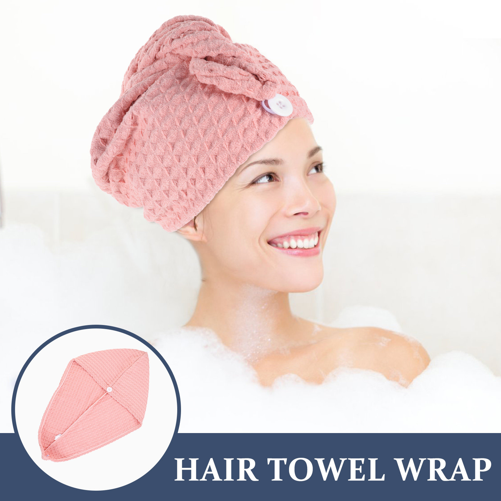 2Pcs Handuk Pengering Rambut C - Home Textiles Pakistan ulasan dan harga