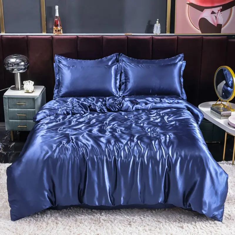 Set tempat tidur sutra Satin N - Silk Sheet Set ulasan dan harga