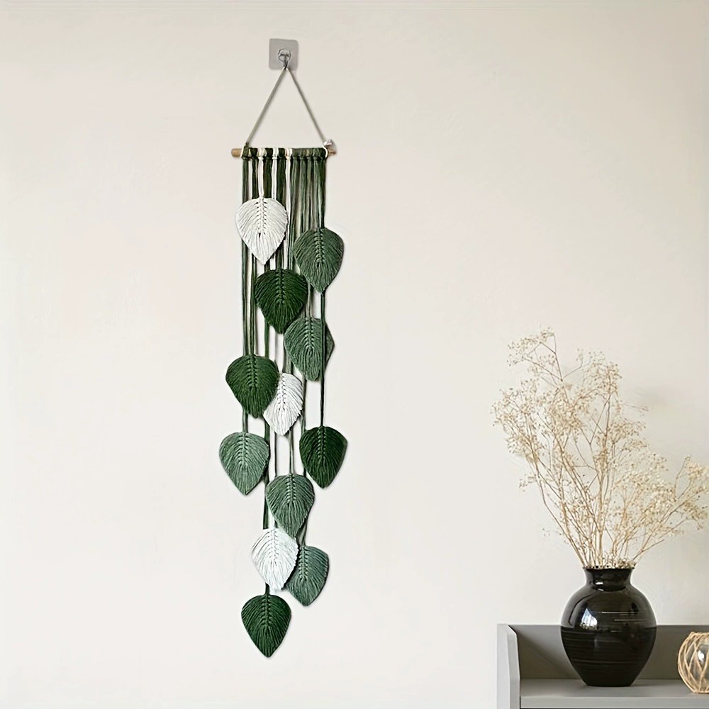 Hiasan Dinding Daun Tenun Tang - Home Textiles Europe ulasan dan harga
