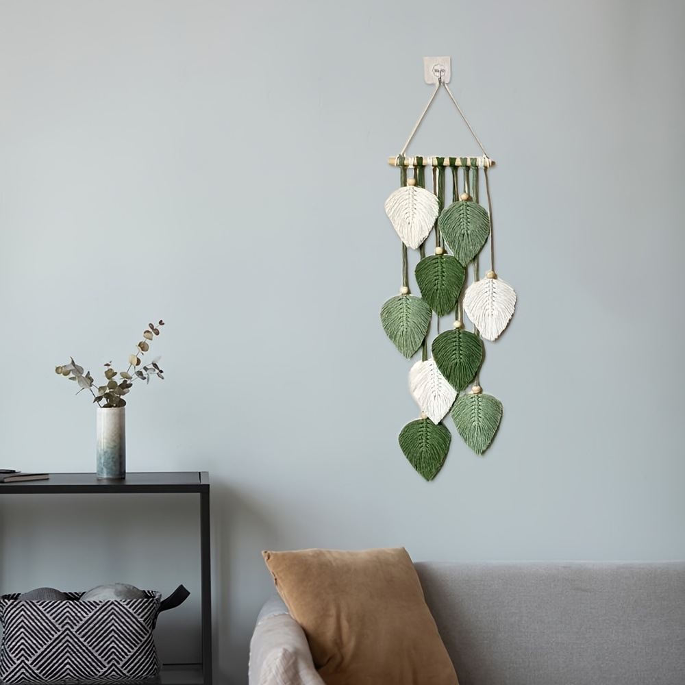 Hiasan Dinding Daun Tenun Tang - Home Textiles Europe ulasan dan harga