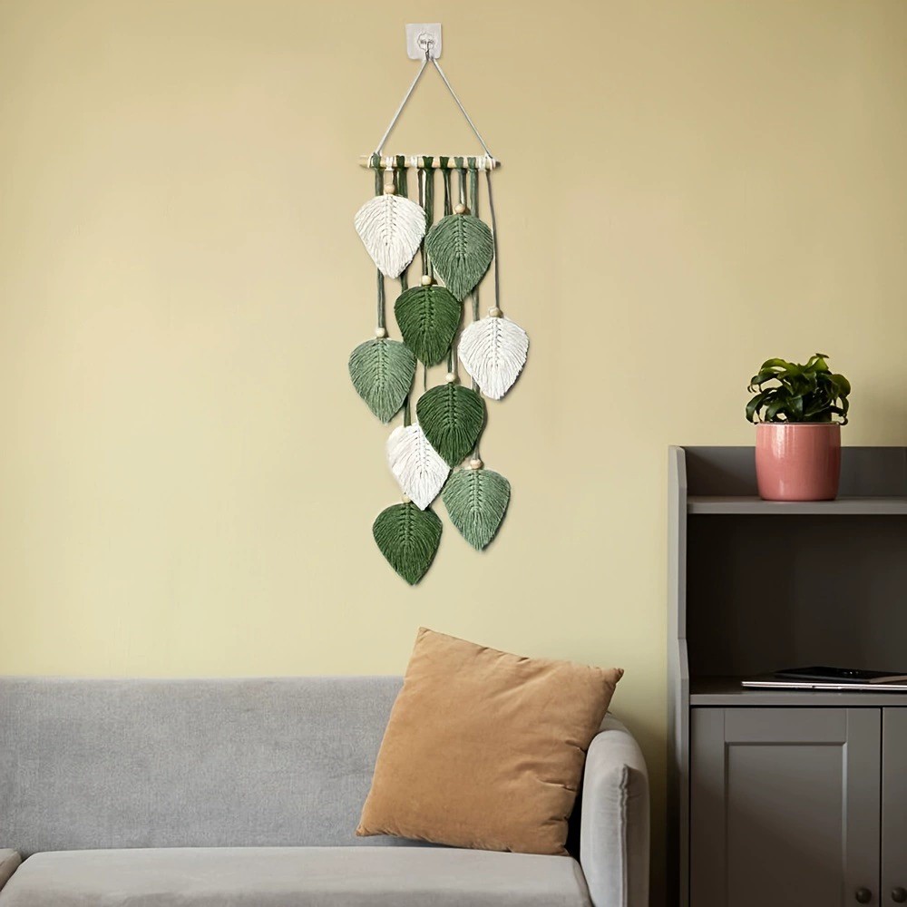 Hiasan Dinding Daun Tenun Tang - Home Textiles Europe ulasan dan harga