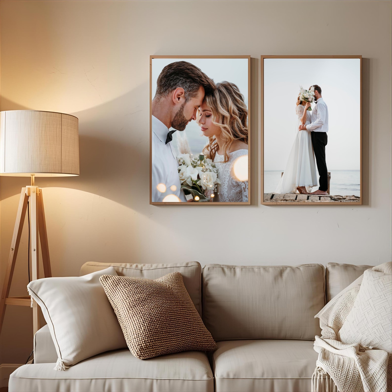 Kanvas Foto Pribadi, Seni Dind - Home Textile ulasan dan harga