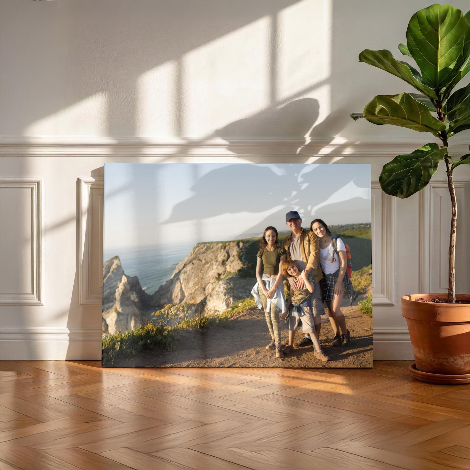 Kanvas Foto Pribadi, Seni Dind - Home Textile ulasan dan harga