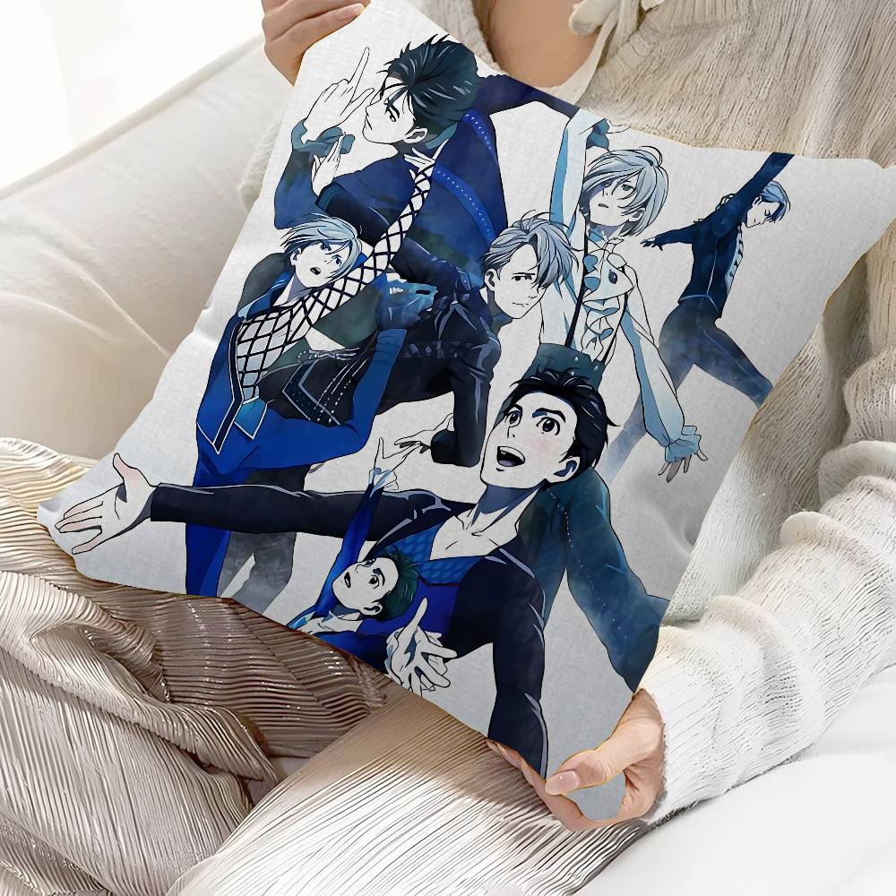 YURI!!! on ICE Sarung Bantal D - Home Textiles Super Soft ulasan dan harga