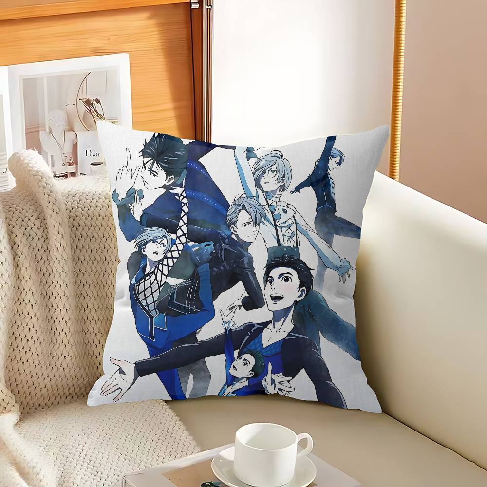YURI!!! on ICE Sarung Bantal D - Home Textiles Super Soft ulasan dan harga