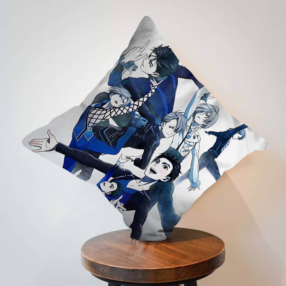 YURI!!! on ICE Sarung Bantal D - Home Textiles Super Soft ulasan dan harga