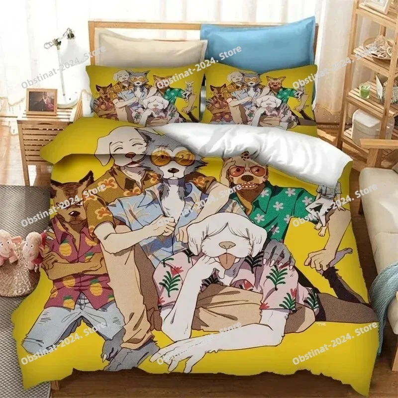 Set Sprei Anime BEASTARS Set T - Home Textiles Super Soft ulasan dan harga