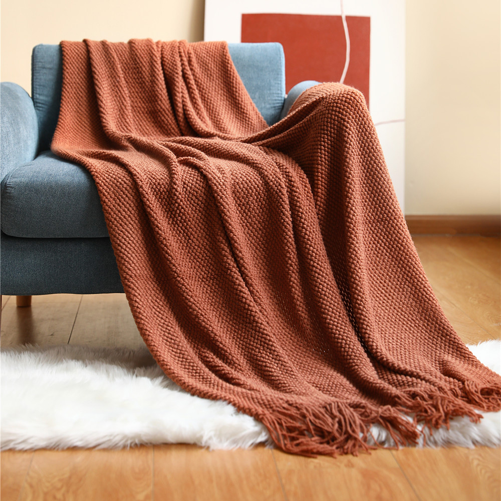 Selimut rajutan tebal dekorati - Home Textiles Europe ulasan dan harga