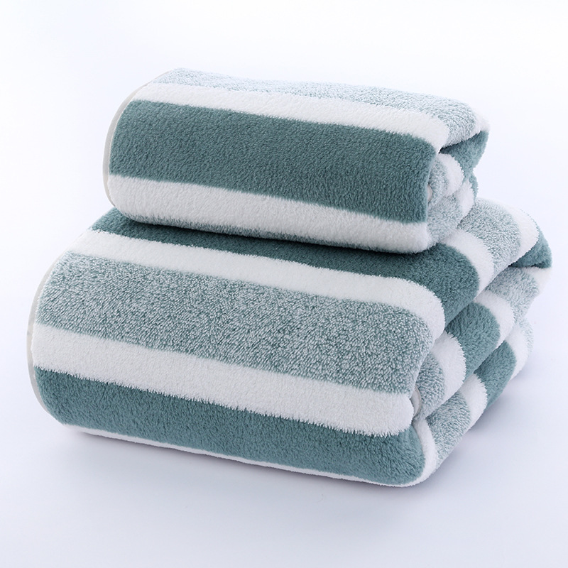 2-Pack Handuk dengan Daya Sera - Home Textiles Towel Set ulasan dan harga