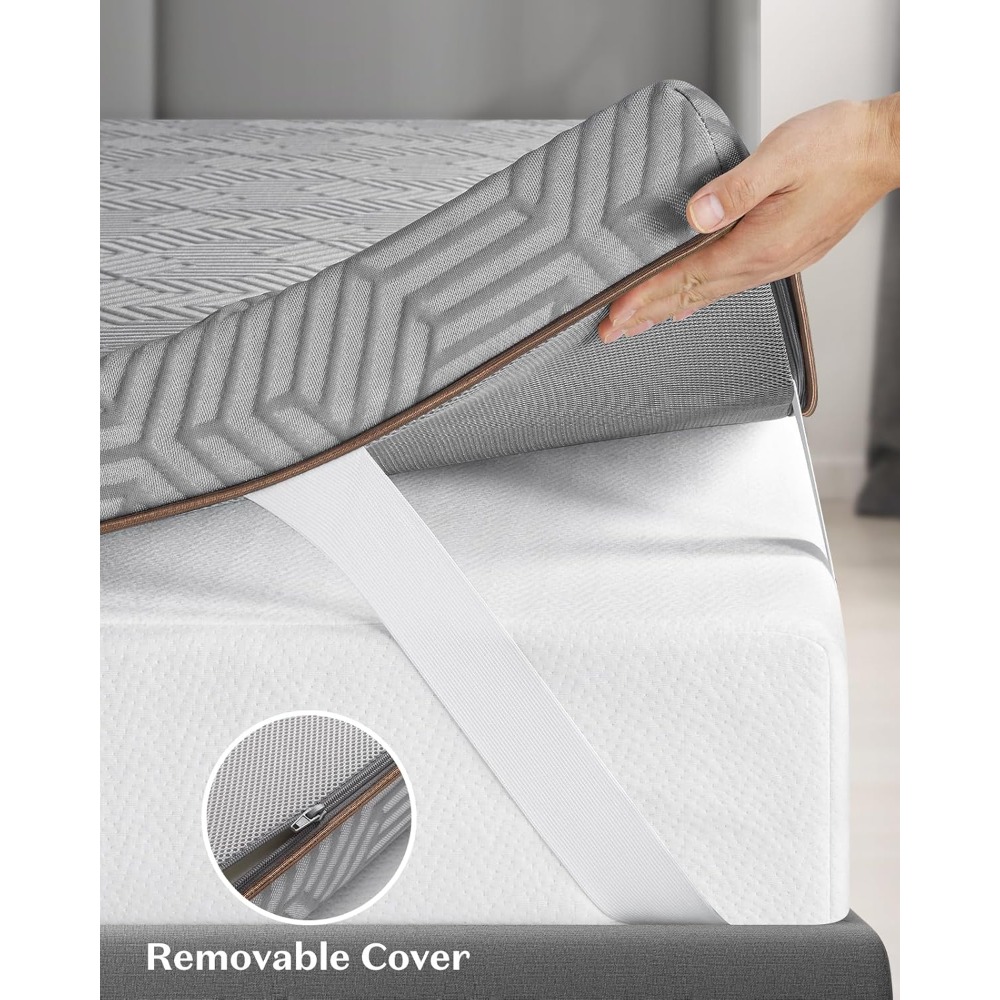 Alas Kasur Keras Ukuran Full - - Memory Foam Topper ulasan dan harga