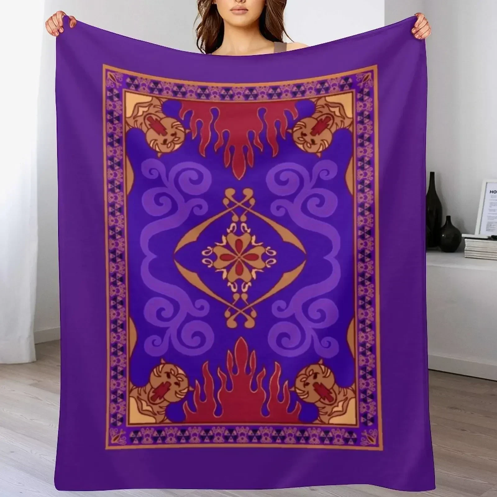 Selimut Lempar Karpet Ajaib Al - Home Textiles Throw ulasan dan harga