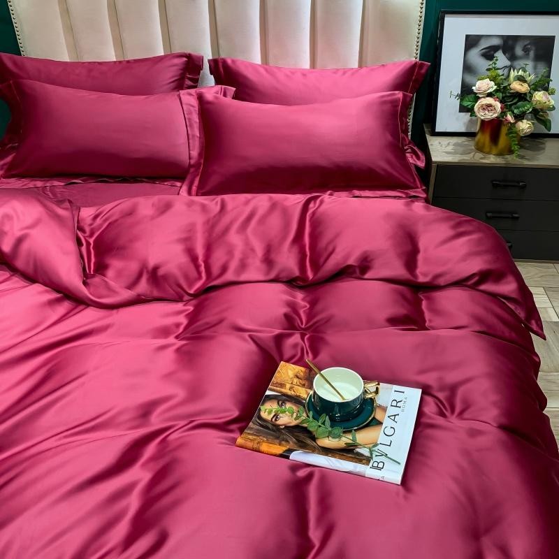 Penutup Kasur Selimut Duvet Pe - Silk Sheet Set ulasan dan harga