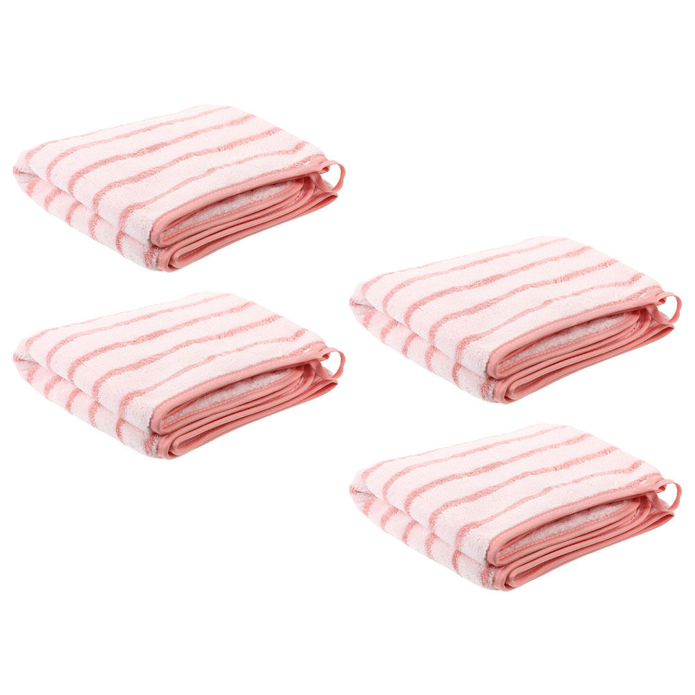 4Pcs Handuk Wajah Penyerap dar - Home Textiles Towel Set ulasan dan harga