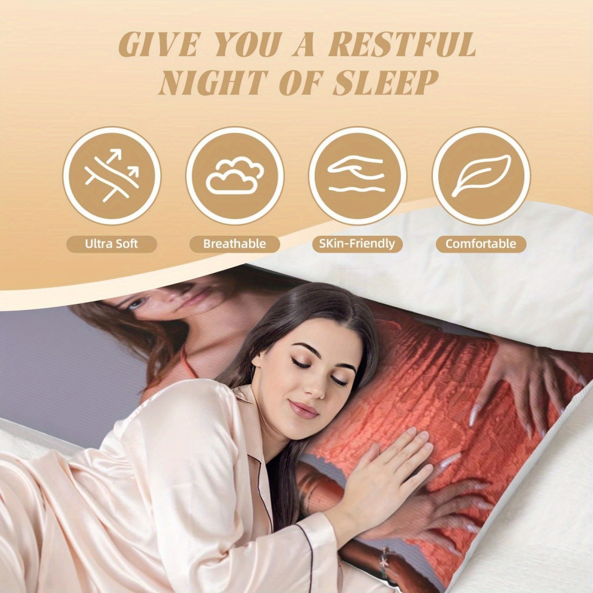 1 Sarung Bantal Foto Kustom –  - Home Textile ulasan dan harga