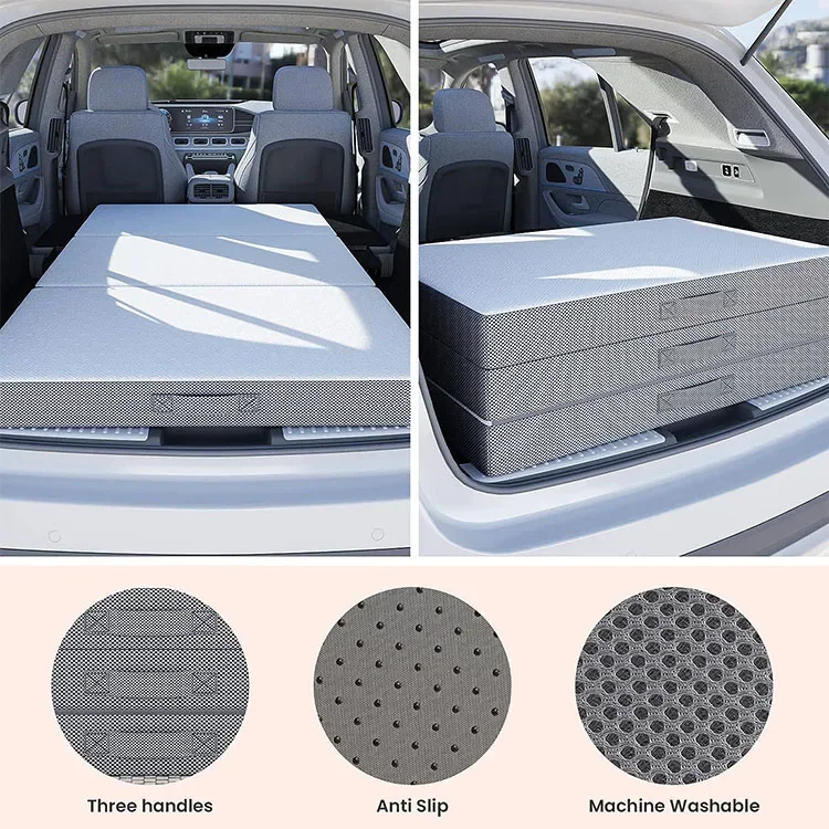 Kasur Lipat Tiga Portable 2026 - Memory Foam Topper ulasan dan harga