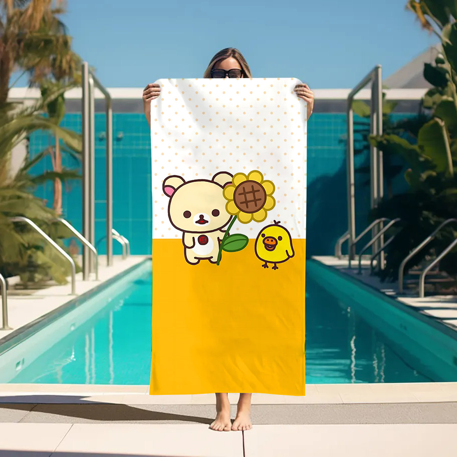 Handuk Mandi Besar Rilakkuma H - Home Textiles Towel Set ulasan dan harga
